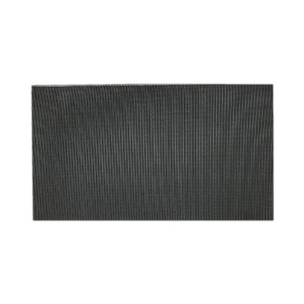 Barelli Non Slip Bath Mat 50x90cm PVC Foam Soft Cushioned Black
