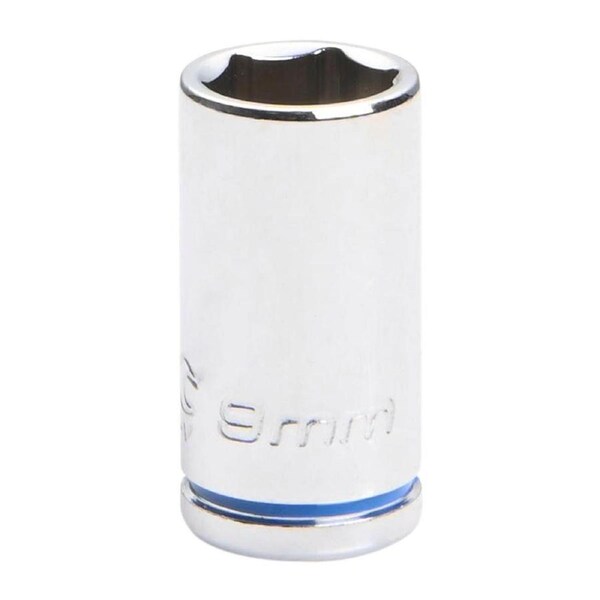 Kincrome 9mm Socket 1/4 Drive Chrome Vanadium Steel Rust Resistant