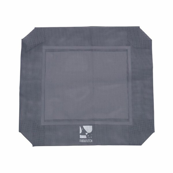 Fido Fletch Large Pet Bed Replacement Cover - Textilene - Grey - Odour Reducing