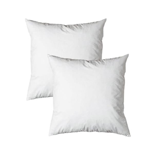 Duck Feather Rich Fill European Cushion Inserts 65 x 65 cm - 2 Pack