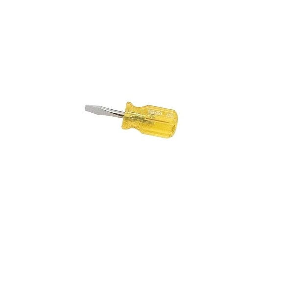 Stanley Stubby Screwdriver 6 x 38mm Steel Handle Impact Resistant
