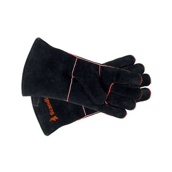 Scandia Fireplace Gloves - One Size - Leather - Fireproof
