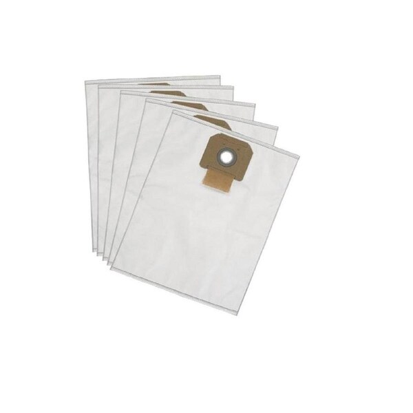 Dewalt Fleece Dust Bags - For DWV902 Vacuum - 5 Pack - Disposable