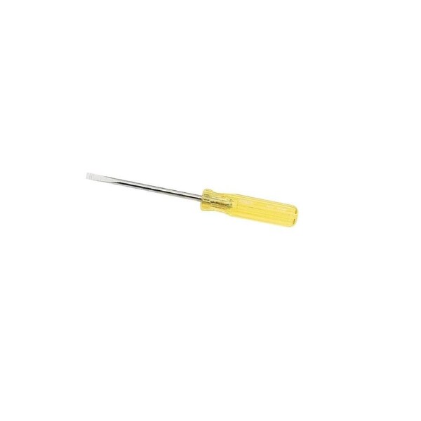 Stanley Slotted Screwdriver - 4 x 75mm - Steel - Ergonomic Handle