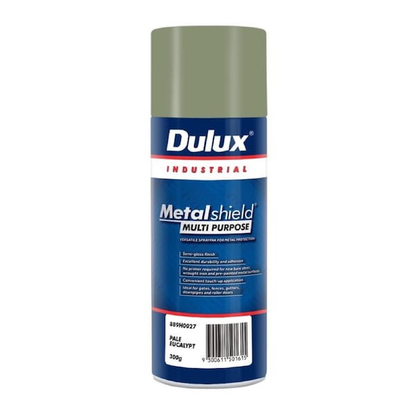 Dulux Metalshield Spray Paint 300g Pale Eucalypt Semi Gloss Durable