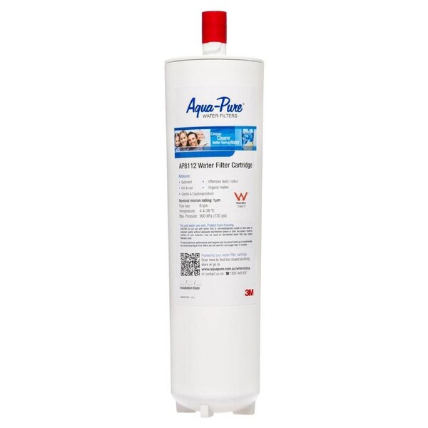 3M Aqua Pure AP8112 Water Filter Cartridge 85mm Polypropylene Taste Improvement