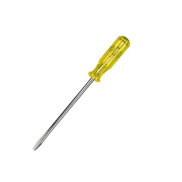 Stanley Slotted Screwdriver 5 x 100mm Steel Handle Impact Resistant