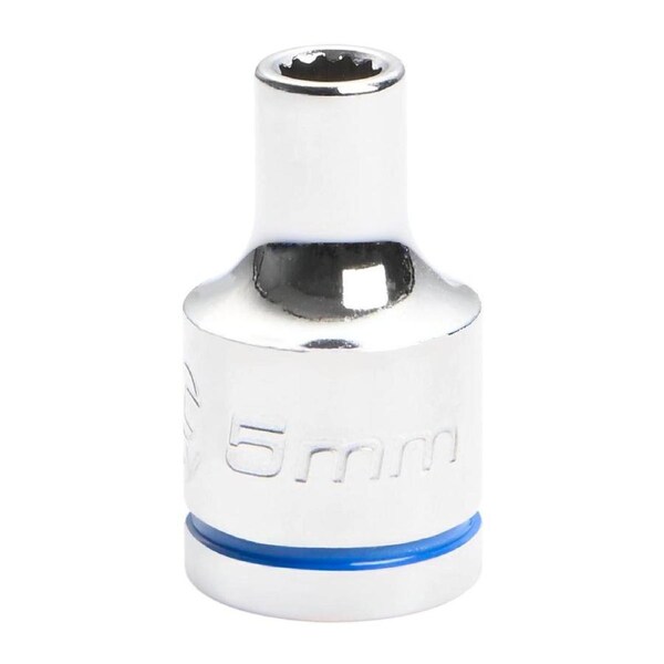 Kincrome 5mm 3/8 Square Drive Socket - Chrome Vanadium Steel - Rust Resistant