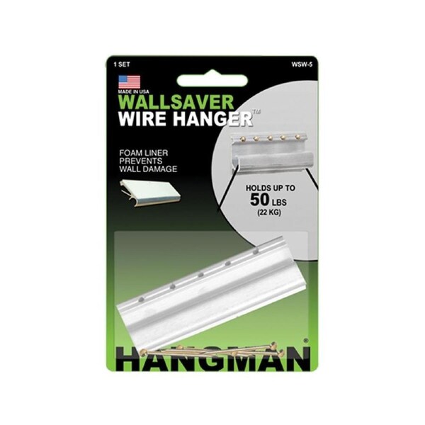 Hangman Wall Hanger - 22kg Load Capacity - 7cm Picture Hanger