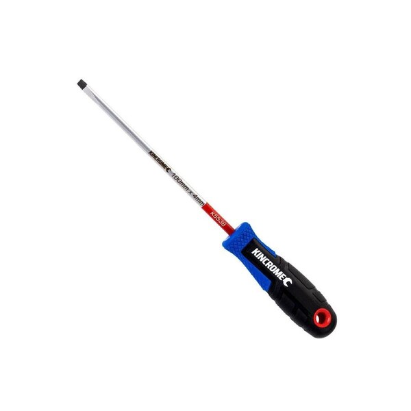 Kincrome Torquemaster Blade Screwdriver - 4 x 100mm - S3 Alloy Steel - Magnetic Tips