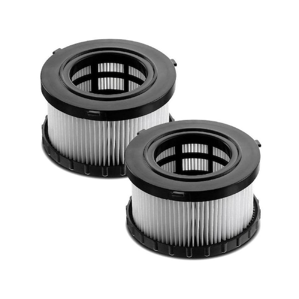DeWALT M-Class Filter Replacement - 2 Pack