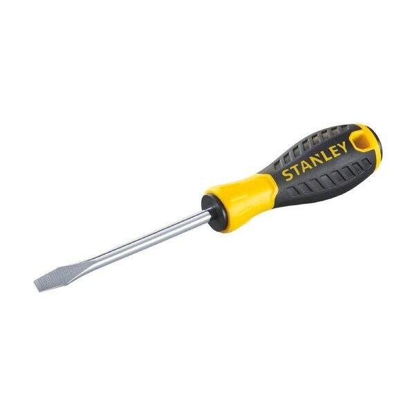 Stanley 5 5 x 100mm Standard Tip Screwdriver - Chrome Plated Steel
