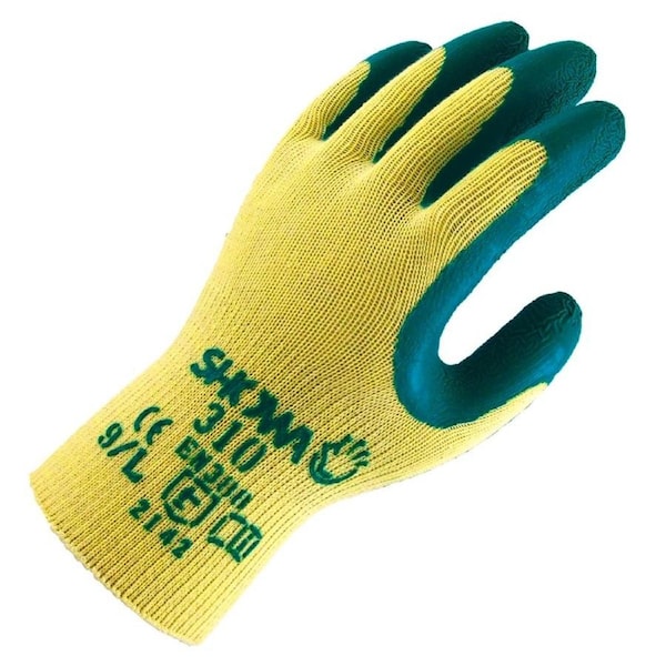 Lynn River Showa Gardening Gloves - Medium Green 310 - Latex Dip - 1 Pair - Dexterity & Grip
