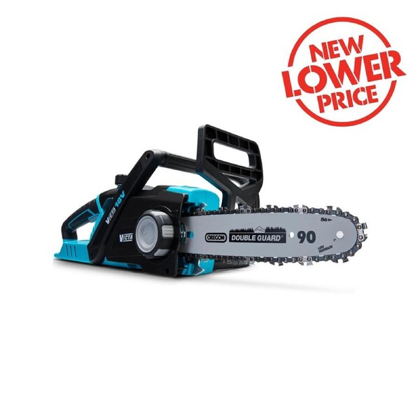 Victa 18V Chainsaw Cordless Li-Ion Kit - 5.0Ah Battery & Charger - 10" Bar