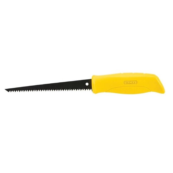 Stanley 150mm Cushion Grip Wallboard Jab Saw - Durable Cutting Tool