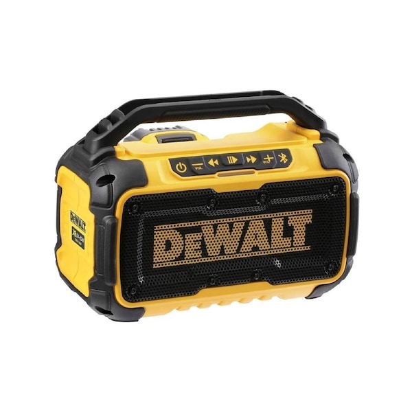 DeWALT 12V/18V Portable Bluetooth Speaker Skin Only Yellow DCR011-XJ
