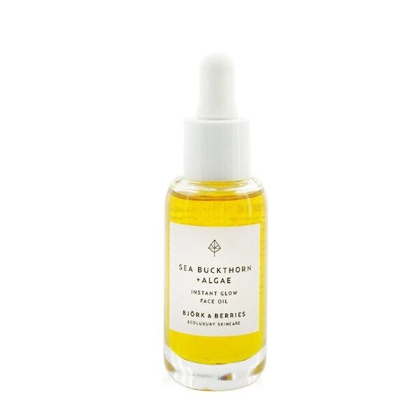 Bjork & Berries Sea Buckthorn+ Algae Instant Glow Face Oil 30ml/1oz 30ml/1oz