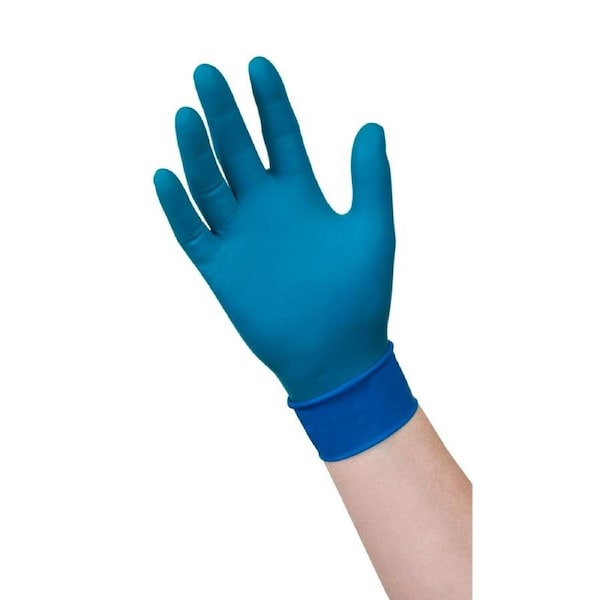 Ansell Microflex Chem3 Chemical Resistant Disposable Gloves - Xtra Large - 3 Pairs - 145mm x 260mm - Green/Blue