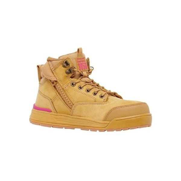 Hard Yakka Women's Boot Size 9 - Wheat - Steel Toe - Water Resistant - Durable