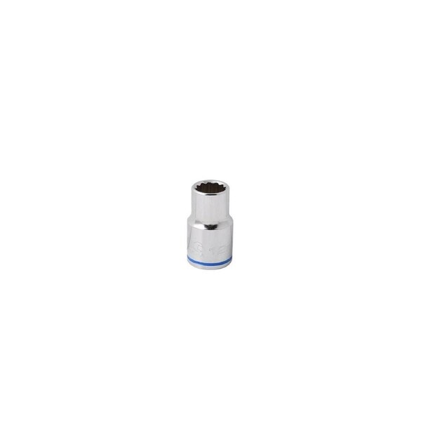 Kincrome 12mm 1/2in Drive Mirror Polish Socket