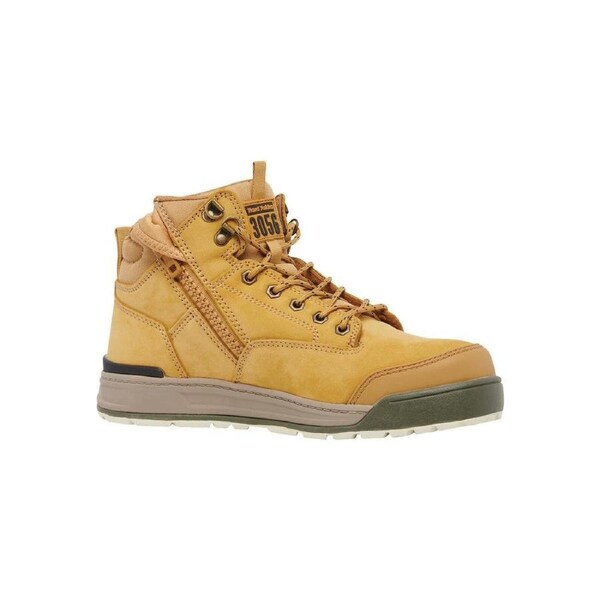 Hard Yakka Safety Boot Size 7 - Wheat - Steel Toe - Lightweight - Comfortable