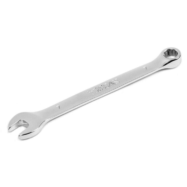 Trojan 7mm Combination Spanner - Polished Chrome Vanadium - Durable Tool