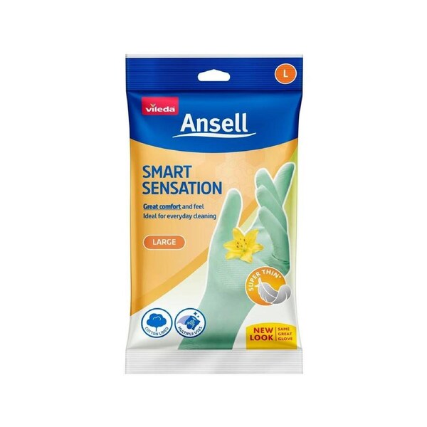 Vileda Ansell Smart Sensation Gloves Large - Extra Thin - Hand Protection