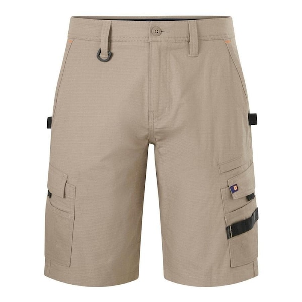 Citeco Size 102r Khaki Mid Shorts Ripstop Cargo - 1 Pair - UPF 50+ Protection