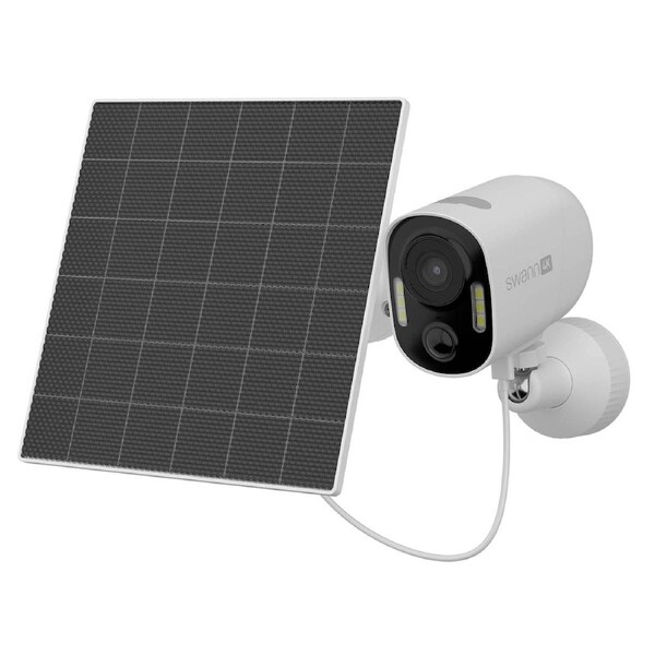 Swann xtreem4k Wireless Security Camera - 4K Ultra HD - Solar Powered - 32GB