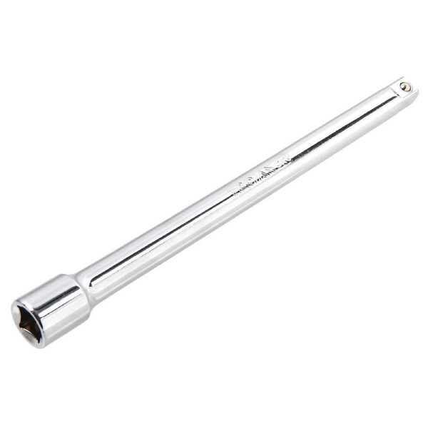 Trojan 250mm 1/2" Drive Socket Extension Bar - Durable Polished Chrome Vanadium