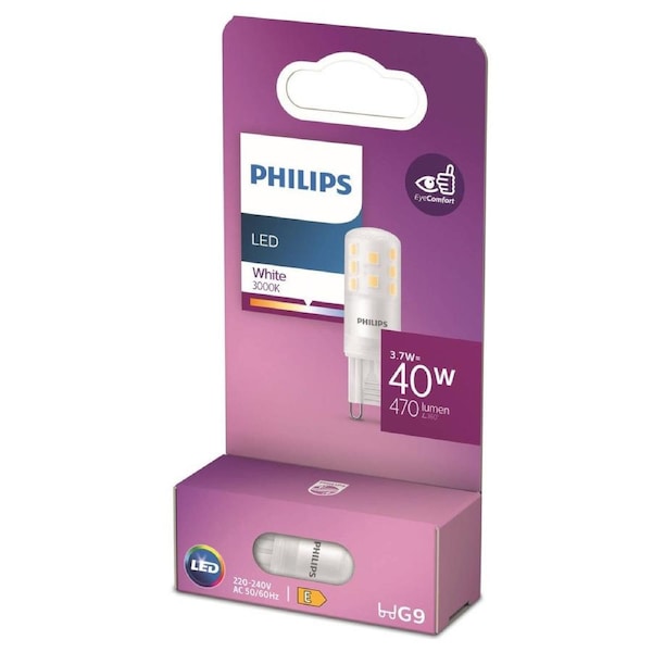 Philips G9 LED Capsule 7W 470lm - White - Energy Efficient Lighting