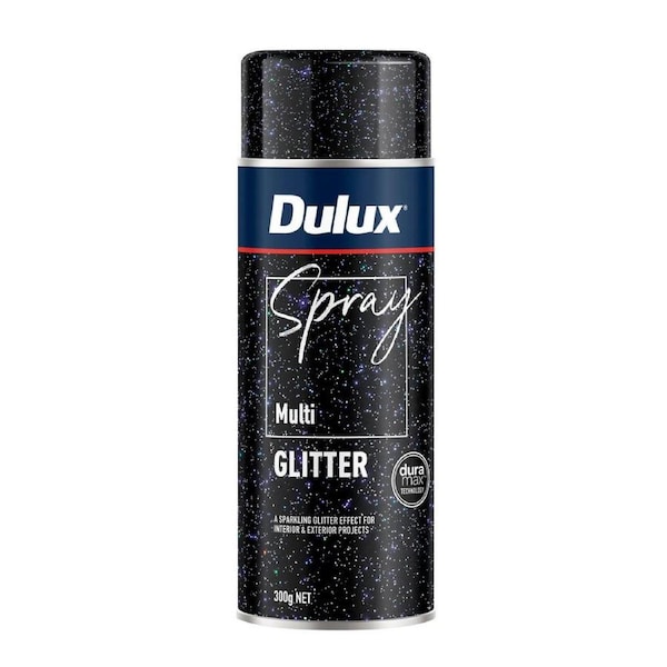 Dulux 300g Multi Glitter Effects Spray Paint for Craft & Decoration