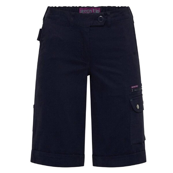 Green Hip Give Cargo Shorts - Size 6 - Black - Lightweight - Multiple Pockets