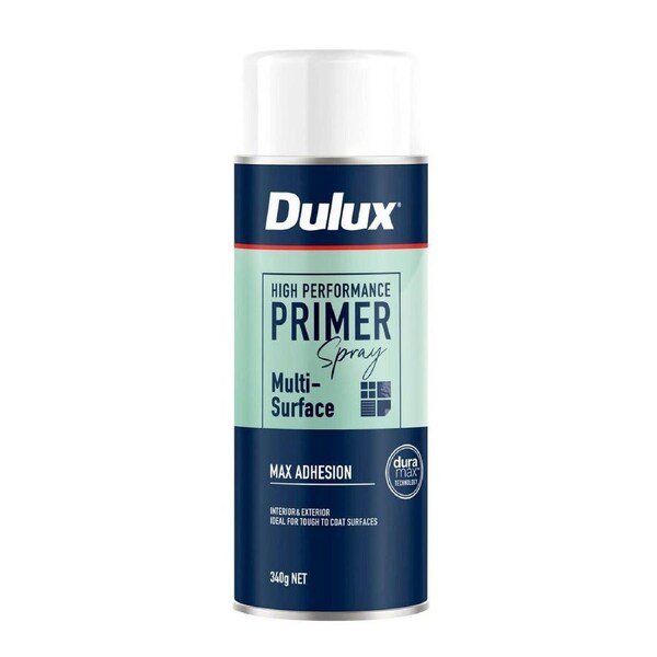 Dulux 340g Multi-Surface Primer Spray Paint 0.34L Indoor