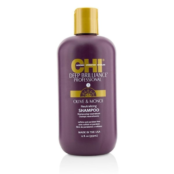 CHI Deep Brilliance Olive & Monoi Neutralizing Shampoo 355ml/12oz 355ml/12oz
