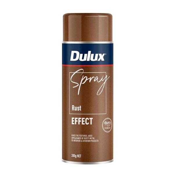 Dulux Spray Paint Effects 300g Rust - Realistic Rust Finish - 300g