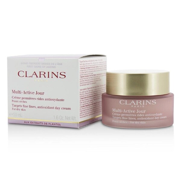 Clarins Multi-Active Day Targets Fine Lines Antioxidant Day Cream - For Dry Skin 50ml/1.6oz 50ml/1.6oz