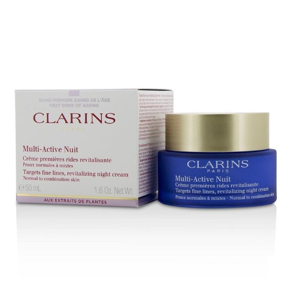 Clarins Multi-Active Night Targets Fine Lines Revitalizing Night Cream - For Normal To Combination Skin 50ml/1.6oz 50ml/1.6oz