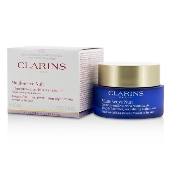 Clarins Multi-Active Night Targets Fine Lines Revitalizing Night Cream - For Normal To Dry Skin 50ml/1.7oz 50ml/1.7oz