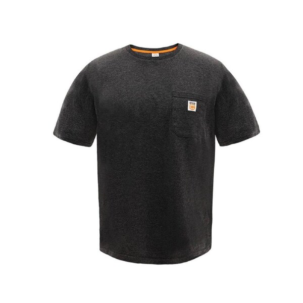 Citeco Charcoal Marle Tee - Men's T-Shirt Small - UPF 50+ Protection - Soft Cotton/Polyester