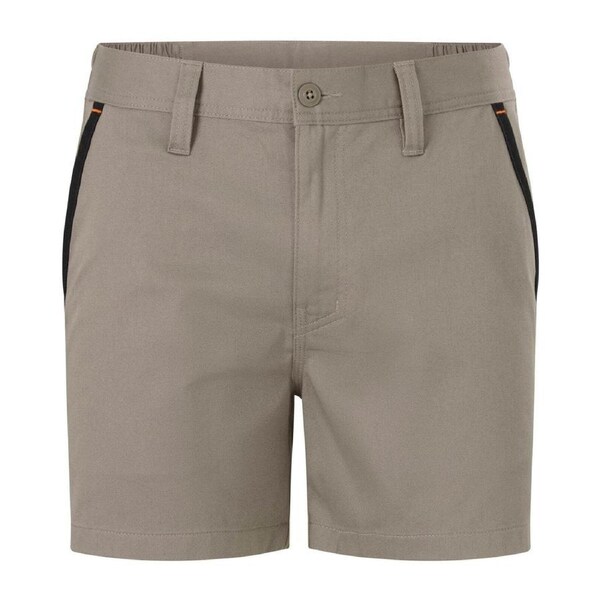Citeco Size 107r Khaki Short Shorts - Cotton Stretch - Slim Fit - UPF 50+
