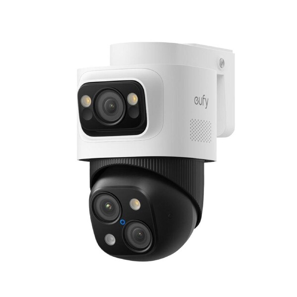 Eufy S4 NVR PoE PTZ Add-On Camera - 4K Wide-Angle & 2K PTZ - Auto-Tracking