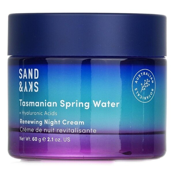 Sand & Sky Tasmanian Spring Water - Renewing Night Cream 60g/2.1oz 60g/2.1oz