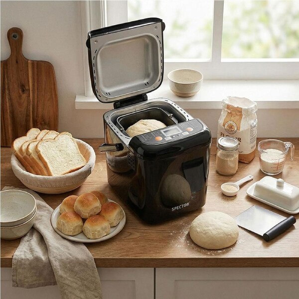Spector Bread Maker Machine Oven Non Stick Bakehouse Automatic Kneading Mixing