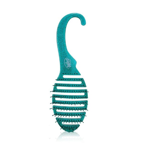Wet Brush Shower Detangler - # Green Glitter 1pc 1pc