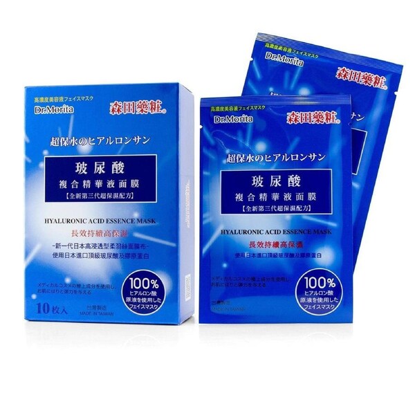 Dr. Morita Hyaluronic Acid Essence Mask 10pcs 10pcs