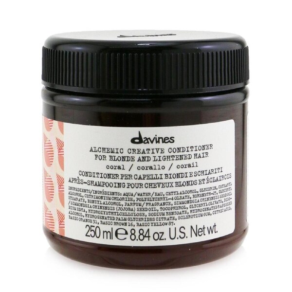Davines Alchemic Creative Conditioner - # Coral (For Blonde and Lightened Hair) 250ml/8.84oz 250ml/8.84oz