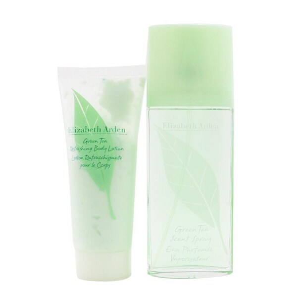 Elizabeth Arden Green Tea Coffret: Eau Parfumee Spray 100ml/3.3oz + Refreshing Body Lotion 100ml/3.3oz 2pcs 2pcs