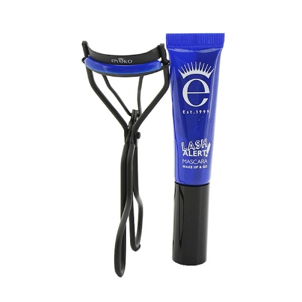 Eyeko Lash Alert Cushion Curler & Mascara Set: Curler + Mascara 4ml 2pcs 2pcs