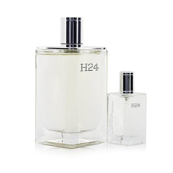 Hermes H24 Coffret: Eau De Toilette Spray 100ml/3.3oz + Eau De Toilette Spray 12.5ml/0.42oz 2pcs 2pcs